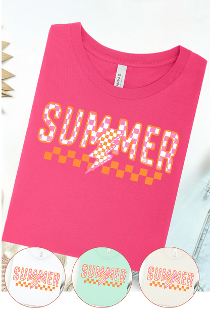 Shockin’ Summer Vibes  Bella Canvas T-Shirt