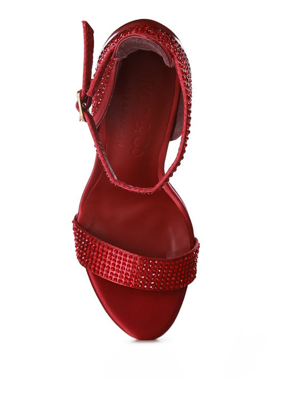 MAGNATE Pointed High Heel Party Sandals