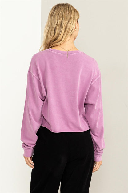 Chic Take Long Sleeve Sweatshirt