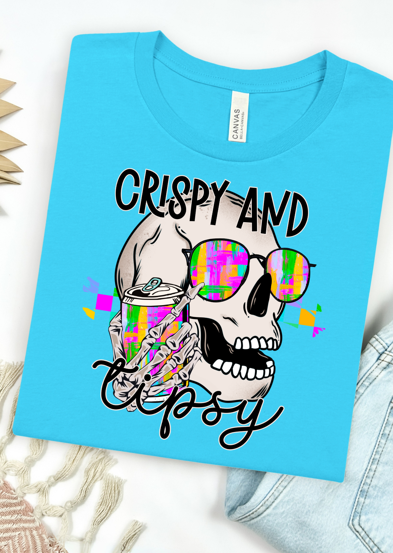 Crispy & Tipsy Bella Canvas T-Shirt