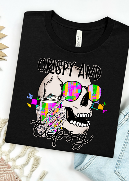 Crispy & Tipsy Bella Canvas T-Shirt