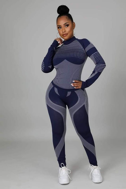 Activewear blue set