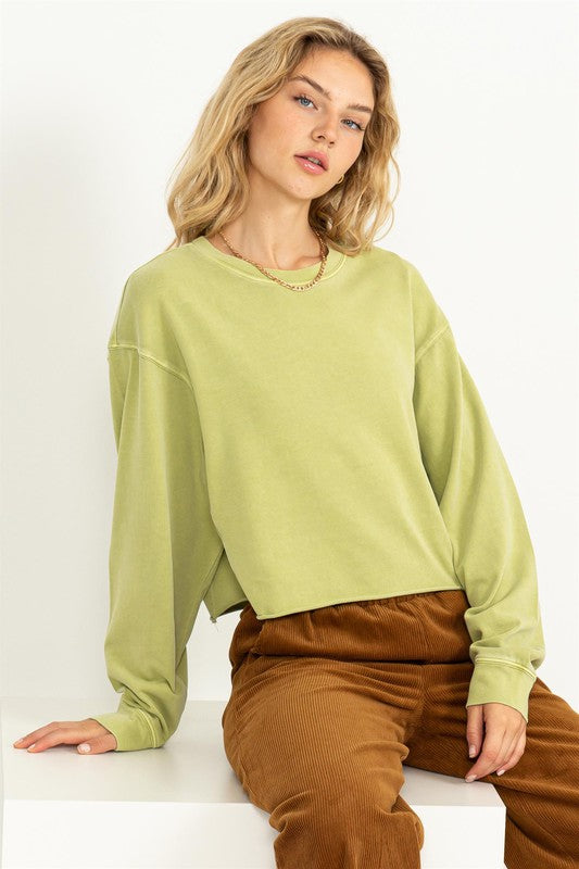 Chic Take Long Sleeve Sweatshirt