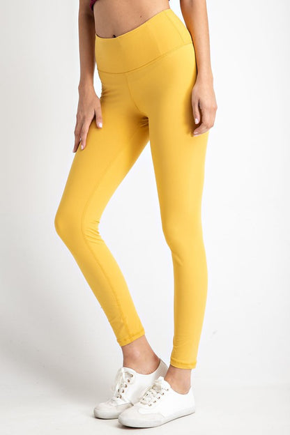 BUTTER SOFT BASIC FULL LENGTH LEGGINGS