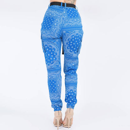 Bandana Jogger Pants