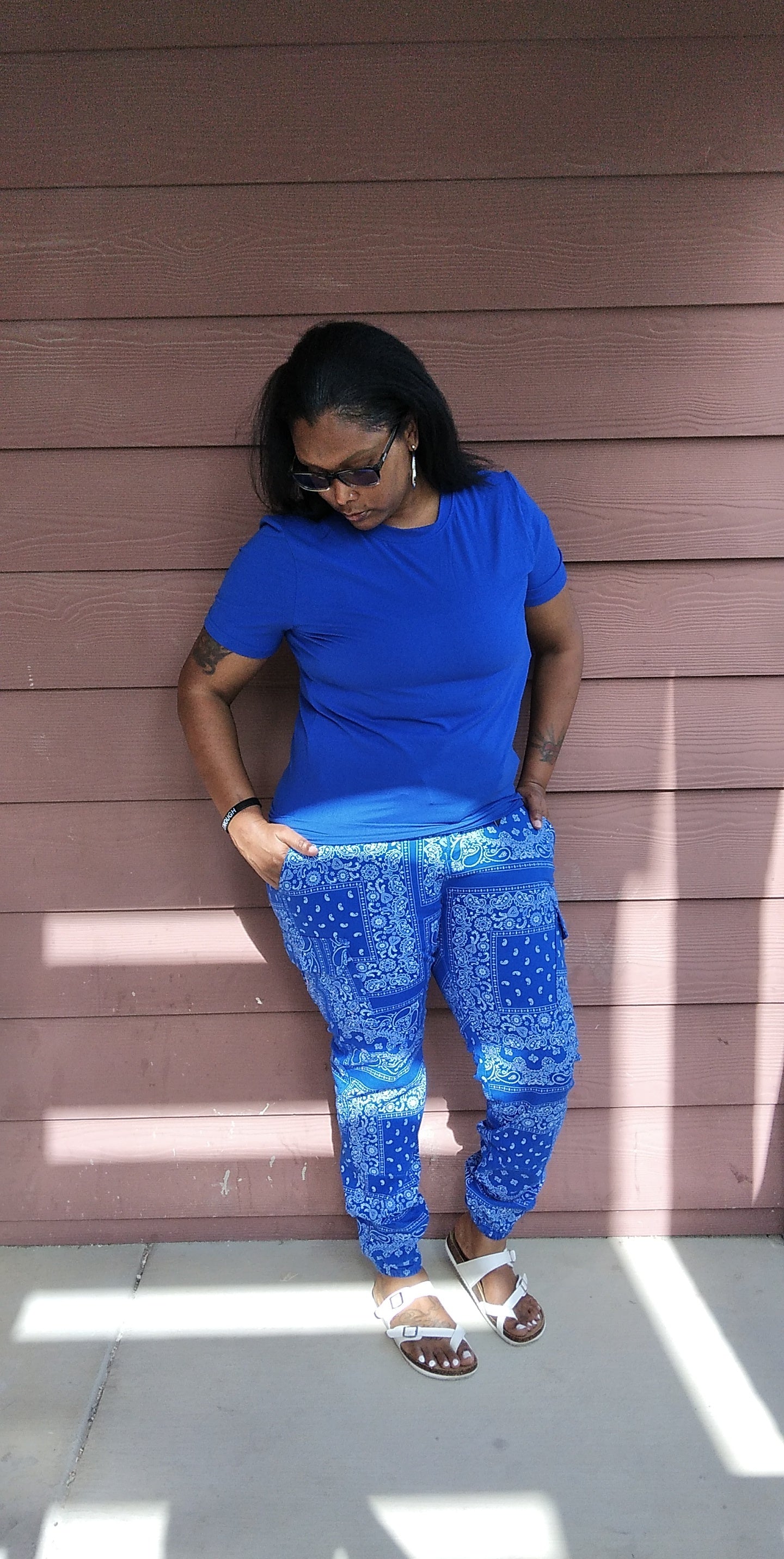 Bandana Jogger Pants